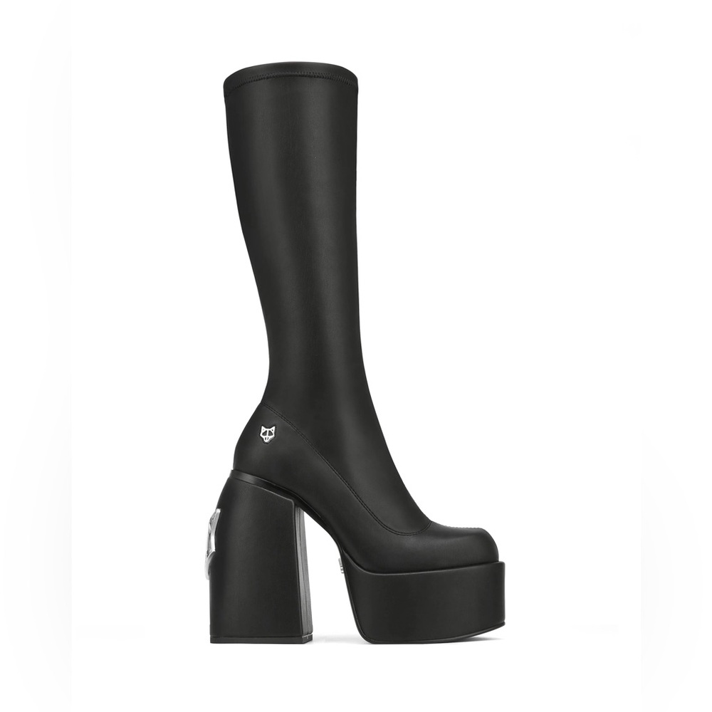 NWT/NIB Naked Wolfe Spice Black Stretch 38 EU